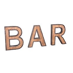 Nápis z železa a kovu Antic Line Bar