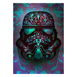 Nástěnná cedule Masked Troopers - Fluid