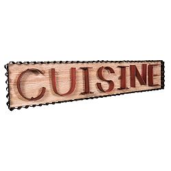 Nástěnná dekorace Antic Line Cuisine Red