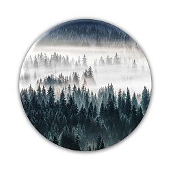 Nástěnná dekorace Styler Ring Forest Mist, ø 70 cm