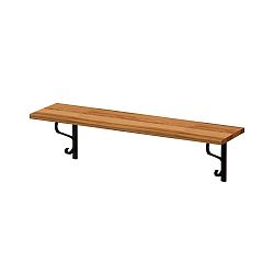 Nástěnná police Giotto, délka 80 cm
