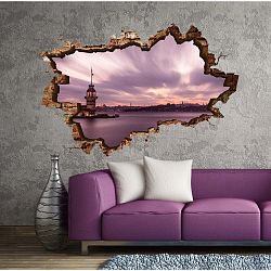 Nástěnná samolepka 3D Art Kaat, 70 x 45 cm