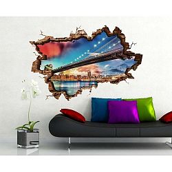 Nástěnná samolepka 3D Art Seppe, 70 x 45 cm