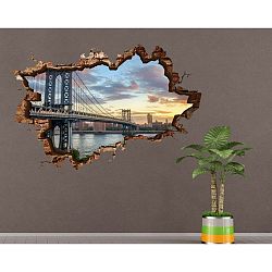 Nástěnná samolepka 3D Art Silke, 70 x 45 cm