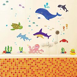 Nástěnná samolepka Ambiance Marine Animals