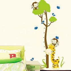 Nástěnná samolepka Ambiance Tree And Monkey