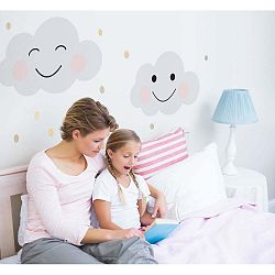 Nástěnná samolepka Dekornik Clouds Smile