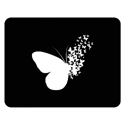 Nástěnná světelná dekorace Butterfly, 82 x 67 cm