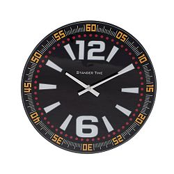 Nástěnné hodiny Mauro Ferretti Time B, ⌀ 30 cm