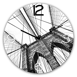 Nástěnné hodiny Styler Glassclock Brooklyn, ⌀ 30 cm