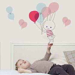 Nástěnné samolepky Art For Kids Balloon Rabbit