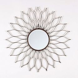 Nástěnné zrcadlo Thai Natura Adje, ⌀ 90 cm