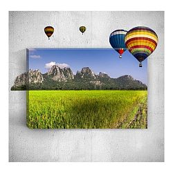 Nástěnný 3D obraz Mosticx Air Balloons, 40 x 60 cm