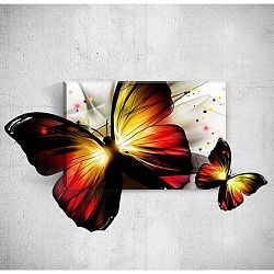 Nástěnný 3D obraz Mosticx Butterfly, 40 x 60 cm