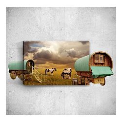 Nástěnný 3D obraz Mosticx Countryside, 40 x 60 cm