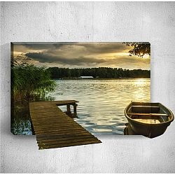 Nástěnný 3D obraz Mosticx Dock, 40 x 60 cm