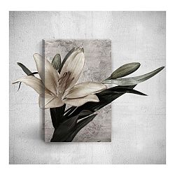Nástěnný 3D obraz Mosticx Flower, 40 x 60 cm