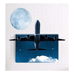 Nástěnný 3D obraz Mosticx Letadlo, 40 x 60 cm