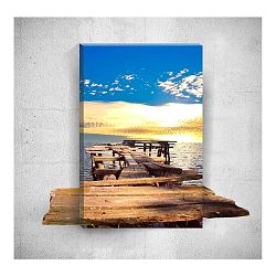 Nástěnný 3D obraz Mosticx Little Dock, 40 x 60 cm