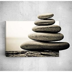 Nástěnný 3D obraz Mosticx Pebble Tower, 40 x 60 cm
