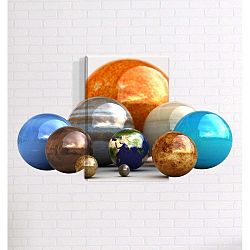 Nástěnný 3D obraz Mosticx Planetky, 40 x 60 cm