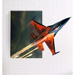Nástěnný 3D obraz Mosticx Raketa, 40 x 60 cm