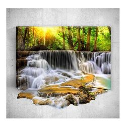 Nástěnný 3D obraz Mosticx Waterfall, 40 x 60 cm