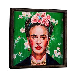 Nástěnný obraz Frida Kahlo, 34 x 34 cm