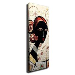 Nástěnný obraz na plátně African Woman, 30 x 80 cm