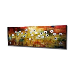 Nástěnný obraz na plátně Daisy, 80 x 30 cm