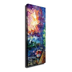 Nástěnný obraz na plátně Harbour, 30 x 80 cm
