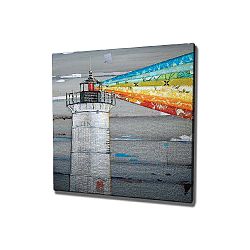 Nástěnný obraz na plátně Lighthouse, 45 x 45 cm
