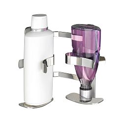 Nástěnný rohový držák Wenko Turbo-Loc, až 40 kg