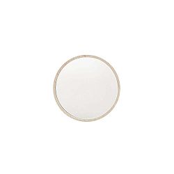 Nástěnný věšák se zrcátkem Furniteam Beauty, ⌀ 15 cm