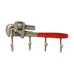 Nástěnný věšák z oceli Kare Design Pipe Wrench