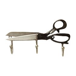 Nástěnný věšák z oceli Kare Design Scissors