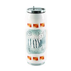 Nerezová termoplechovka Orion Kočky, 400 ml