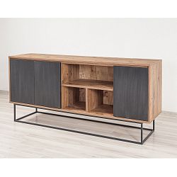 Nízká komoda Industrio, délka 180 cm