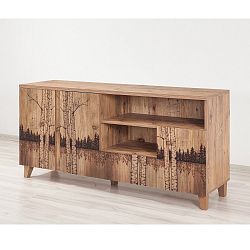 Nízká komoda Nehiri, délka 160 cm