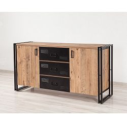 Nízká komoda se zásuvkami Esme, délka 160 cm