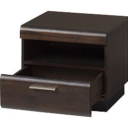 Noční stolek Szynaka Meble Porti Dark Chocolate