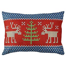 Oboustranný polštář Pixel Deer, 33 x 48 cm
