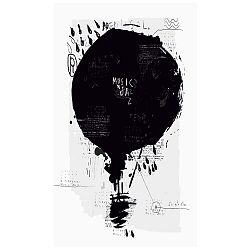 Obraz Black&White Baloon, 41 x 70 cm