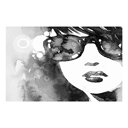 Obraz Black&White Sunglasses, 45 x 70 cm
