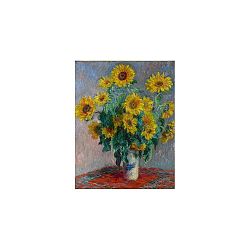 Obraz Claude Monet - Bouquet of Sunflowers , 50x40 cm