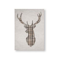 Obraz Graham & Brown Tartan Stag, 50 x 70 cm