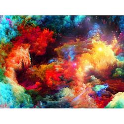Obraz Homemania Colorful Galaxy, 70 x 100 cm