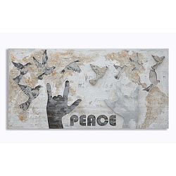 Obraz Mauro Ferretti Peace, 120 x 60 cm