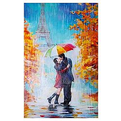 Obraz na plátně Rainy Paris, 70 x 45 cm
