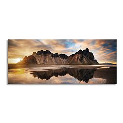 Obraz na plátně Styler Iceland, 150 x 60 cm